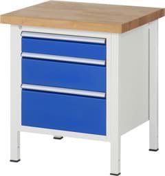 Zeige Details für Werkbank Modell 8159, B 750xT 700xH 840mm, Buche-Massiv-Platte 40mm Bild von Werkbank Modell 8159, B 750xT 700xH 840mm, Buche-Massiv-Platte 40mm