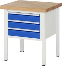 Zeige Details für Werkbank Modell 8127, B 750xT 700xH 840-1040mm, Buche-Massiv-Platte 40mm Bild von Werkbank Modell 8127, B 750xT 700xH 840-1040mm, Buche-Massiv-Platte 40mm