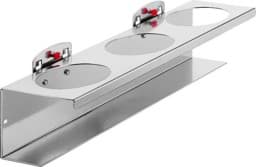 Zeige Details für Dosenhalter 3-fach, alufarben Bild von Dosenhalter 3-fach, alufarben