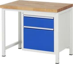 Zeige Details für Werkbank Modell 8156, B 1000xT 700xH 840mm, Buche-Massiv-Platte 40mm Bild von Werkbank Modell 8156, B 1000xT 700xH 840mm, Buche-Massiv-Platte 40mm