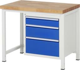 Zeige Details für Werkbank Modell 8159, B 1000xT 700xH 840mm, Buche-Massiv-Platte 40mm Bild von Werkbank Modell 8159, B 1000xT 700xH 840mm, Buche-Massiv-Platte 40mm