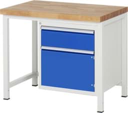 Zeige Details für Werkbank Modell 8152, B 1000xT 700xH 840-1040mm, Buche-Massiv-Platte 40mm Bild von Werkbank Modell 8152, B 1000xT 700xH 840-1040mm, Buche-Massiv-Platte 40mm