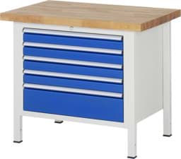 Zeige Details für Werkbank Modell 8268, B 1000xT 700xH 840-1040mm, Buche-Massiv-Platte 40mm Bild von Werkbank Modell 8268, B 1000xT 700xH 840-1040mm, Buche-Massiv-Platte 40mm