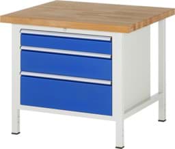 Zeige Details für Werkbank Modell 8259, B 1000xT 900xH 840mm, Buche-Massiv-Platte 40mm Bild von Werkbank Modell 8259, B 1000xT 900xH 840mm, Buche-Massiv-Platte 40mm