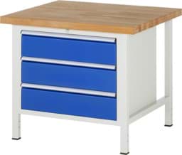 Zeige Details für Werkbank Modell 8257, B 1000xT 900xH 840mm, Buche-Massiv-Platte 40mm Bild von Werkbank Modell 8257, B 1000xT 900xH 840mm, Buche-Massiv-Platte 40mm