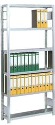 Zeige Details für Bürogrundregal Höhe 2325 mm, Breite 875 mm, Tiefe 600 mm Bild von Bürogrundregal Höhe 2325 mm, Breite 875 mm, Tiefe 600 mm