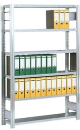 Zeige Details für Bürogrundregal Höhe 2325 mm, Breite 1285 mm, Tiefe 600 mm Bild von Bürogrundregal Höhe 2325 mm, Breite 1285 mm, Tiefe 600 mm