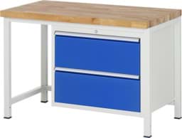 Zeige Details für Werkbank Modell 8255, B 1250xT 700xH 840mm, Buche-Massiv-Platte 40mm Bild von Werkbank Modell 8255, B 1250xT 700xH 840mm, Buche-Massiv-Platte 40mm