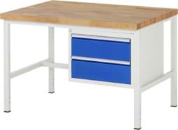 Zeige Details für Werkbank Modell 8125, B 1250xT 900xH 840mm, Buche-Massiv-Platte 40mm Bild von Werkbank Modell 8125, B 1250xT 900xH 840mm, Buche-Massiv-Platte 40mm