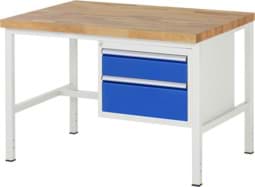 Zeige Details für Werkbank Modell 8123, B 1250xT 900xH 840mm, Buche-Massiv-Platte 40mm Bild von Werkbank Modell 8123, B 1250xT 900xH 840mm, Buche-Massiv-Platte 40mm