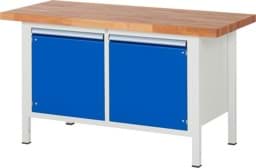 Zeige Details für Werkbank Modell 8465, B 1500xT 700xH 840mm, Buche-Massiv-Platte 40mm Bild von Werkbank Modell 8465, B 1500xT 700xH 840mm, Buche-Massiv-Platte 40mm