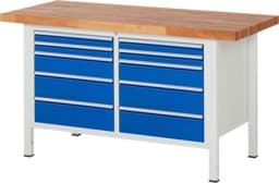 Zeige Details für Werkbank Modell 8480, B 1500xT 700xH 840mm, Buche-Massiv-Platte 40mm Bild von Werkbank Modell 8480, B 1500xT 700xH 840mm, Buche-Massiv-Platte 40mm