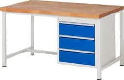 Zeige Details für Werkbank Modell 8157, B 1500xT 900xH 840mm, Buche-Massiv-Platte 40mm Bild von Werkbank Modell 8157, B 1500xT 900xH 840mm, Buche-Massiv-Platte 40mm
