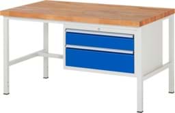 Zeige Details für Werkbank Modell 8223, B 1500xT 900xH 840mm, Buche-Massiv-Platte 40mm Bild von Werkbank Modell 8223, B 1500xT 900xH 840mm, Buche-Massiv-Platte 40mm