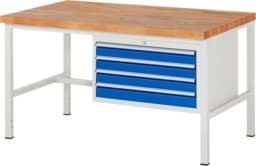 Zeige Details für Werkbank Modell 8233, B 1500xT 900xH 840mm, Buche-Massiv-Platte 40mm Bild von Werkbank Modell 8233, B 1500xT 900xH 840mm, Buche-Massiv-Platte 40mm