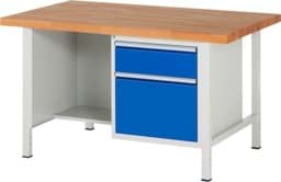 Zeige Details für Werkbank Modell 8451, B 1500xT 900xH 840mm, Buche-Massiv-Platte 40mm Bild von Werkbank Modell 8451, B 1500xT 900xH 840mm, Buche-Massiv-Platte 40mm