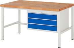 Zeige Details für Werkbank Modell 8227, B 1500xT 900xH 840-1040mm, Buche-Massiv-Platte 40mm Bild von Werkbank Modell 8227, B 1500xT 900xH 840-1040mm, Buche-Massiv-Platte 40mm