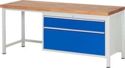 Zeige Details für Werkbank Modell 8356, B 2000xT 700xH 840mm, Buche-Massiv-Platte 40mm Bild von Werkbank Modell 8356, B 2000xT 700xH 840mm, Buche-Massiv-Platte 40mm