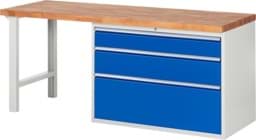 Zeige Details für Werkbank Modell 7708, B 2000xT 700xH 840mm, Buche-Massiv-Platte 40 mm Bild von Werkbank Modell 7708, B 2000xT 700xH 840mm, Buche-Massiv-Platte 40 mm