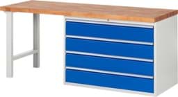 Zeige Details für Werkbank Modell 7709, B 2000xT 700xH 840mm, Buche-Massiv-Platte 40 mm Bild von Werkbank Modell 7709, B 2000xT 700xH 840mm, Buche-Massiv-Platte 40 mm