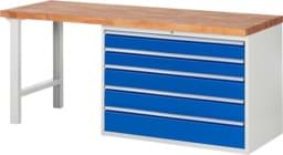 Zeige Details für Werkbank Modell 7713, B 2000xT 700xH 840mm, Buche-Massiv-Platte 40 mm Bild von Werkbank Modell 7713, B 2000xT 700xH 840mm, Buche-Massiv-Platte 40 mm