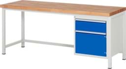 Zeige Details für Werkbank Modell 8152, B 2000xT 700xH 840-1040mm, Buche-Massiv-Platte 40mm Bild von Werkbank Modell 8152, B 2000xT 700xH 840-1040mm, Buche-Massiv-Platte 40mm