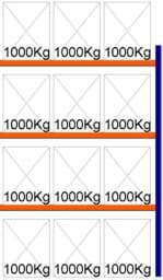 Zeige Details für Palettenregal Feldlänge 2700 mm, Höhe 4000 mm, Tiefe 1100 mm Anbauregal Bild von Palettenregal Feldlänge 2700 mm, Höhe 4000 mm, Tiefe 1100 mm Anbauregal
