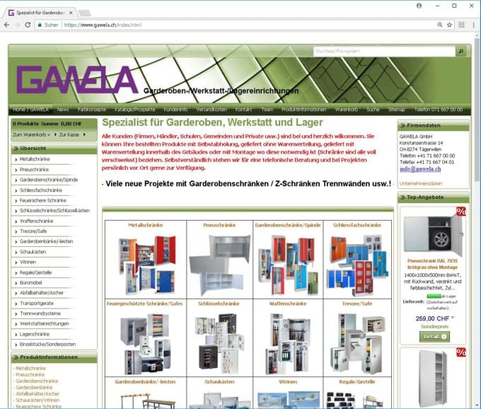 Komplettumstellung des GAWELA Internetauftritts Komplettumstellung des GAWELA Internetauftritts
