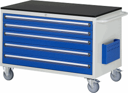 Zeige Details für Montagewagen Modell XXL3.20, B 1145 x T 650 x H 790 mm, Melamin-Top 19 mm Bild von Montagewagen Modell XXL3.20, B 1145 x T 650 x H 790 mm, Melamin-Top 19 mm