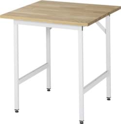 Zeige Details für Arbeitstisch, 750x800x800-850 BxTxH mm Bild von Arbeitstisch, 750x800x800-850 BxTxH mm