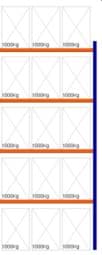 Zeige Details für Palettenregal Feldlänge 2700 mm, Höhe 6000 mm, Tiefe 1100 mm Anbauregal Bild von Palettenregal Feldlänge 2700 mm, Höhe 6000 mm, Tiefe 1100 mm Anbauregal