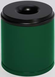 Zeige Details für Papierkorb 30 Liter, RAL 6001 grün, selbstlöschend Bild von Papierkorb 30 Liter, RAL 6001 grün, selbstlöschend