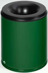 Zeige Details für Papierkorb 80 Liter, RAL 6001 grün, selbstlöschend Bild von Papierkorb 80 Liter, RAL 6001 grün, selbstlöschend