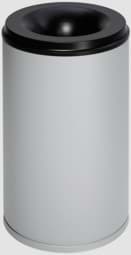 Zeige Details für Papierkorb 110 Liter silber, selbstlöschend mit 1 leichten Beule (1 Stück auf Lager) Bild von Papierkorb 110 Liter silber, selbstlöschend mit 1 leichten Beule (1 Stück auf Lager)