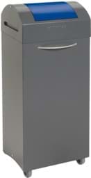 Zeige Details für Abfalltrennsystem Modell TS2000, 75 Liter, blauer Einwurf, selbstlöschend Bild von Abfalltrennsystem Modell TS2000, 75 Liter, blauer Einwurf, selbstlöschend