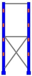 Zeige Details für Kragarmgrundregal schwer, Höhe 3000 mm doppelseitig, 16 x Armtiefe 800-1500 mm Bild von Kragarmgrundregal schwer, Höhe 3000 mm doppelseitig, 16 x Armtiefe 800-1500 mm