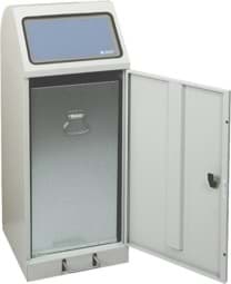 Zeige Details für Abfalltrennsystem Modell Flex-M, verzinkter Innenbehälter Bild von Abfalltrennsystem Modell Flex-M, verzinkter Innenbehälter