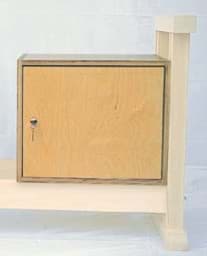 Zeige Details für Unterschrank für Hobelbänke mit 1 Türe 500x430x420 mm LxTxH Bild von Unterschrank für Hobelbänke mit 1 Türe 500x430x420 mm LxTxH