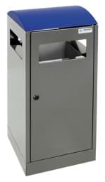 Zeige Details für Abfalltrennung Modell A³ - 40 Liter anthrazitgrau/enzianblau Bild von Abfalltrennung Modell A³ - 40 Liter anthrazitgrau/enzianblau