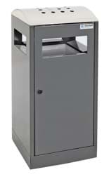 Zeige Details für Abfalltrennung Abfall-Ascher-Kombi Modell A³ - 40 Liter anthrazitgrau/edelstahl Bild von Abfalltrennung Abfall-Ascher-Kombi Modell A³ - 40 Liter anthrazitgrau/edelstahl