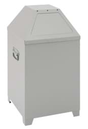 Zeige Details für Abfalltrennsystem Modell ABF 95 Liter, RAL 9006 weissaluminium Bild von Abfalltrennsystem Modell ABF 95 Liter, RAL 9006 weissaluminium