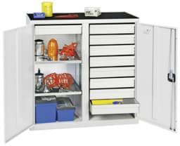 Zeige Details für Werkzeug/- Beistellschrank Serie 2000, mit Teleskopauszügen Bild von Werkzeug/- Beistellschrank Serie 2000, mit Teleskopauszügen