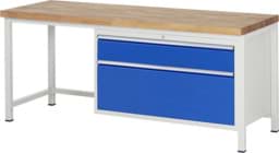 Zeige Details für Werkbank Modell 8356, B 2000xT 700xH 840-1040mm, Buche-Massiv-Platte 40mm Bild von Werkbank Modell 8356, B 2000xT 700xH 840-1040mm, Buche-Massiv-Platte 40mm