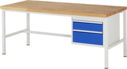 Zeige Details für Werkbank Modell 8123, B 2000xT 900xH 840mm, Buche-Massiv-Platte 40mm Bild von Werkbank Modell 8123, B 2000xT 900xH 840mm, Buche-Massiv-Platte 40mm