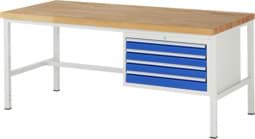 Zeige Details für Werkbank Modell 8233, B 2000xT 900xH 840mm, Buche-Massiv-Platte 40mm Bild von Werkbank Modell 8233, B 2000xT 900xH 840mm, Buche-Massiv-Platte 40mm