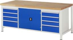 Zeige Details für Werkbank Modell 8909, B 2000xT 900xH 840mm, Buche-Massiv-Platte 40mm Bild von Werkbank Modell 8909, B 2000xT 900xH 840mm, Buche-Massiv-Platte 40mm