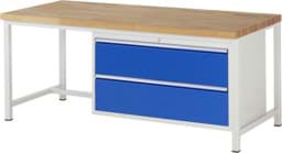 Zeige Details für Werkbank Modell 8356, B 2000xT 900xH 840-1040mm, Buche-Massiv-Platte 40mm Bild von Werkbank Modell 8356, B 2000xT 900xH 840-1040mm, Buche-Massiv-Platte 40mm