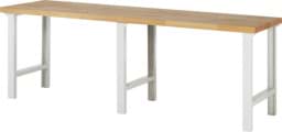 Zeige Details für Werkbank fixe Höhe, 2500x700x840 mm LxTxH Bild von Werkbank fixe Höhe, 2500x700x840 mm LxTxH