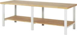 Zeige Details für Werkbank fixe Höhe, 2500x900x840 mm LxTxH Bild von Werkbank fixe Höhe, 2500x900x840 mm LxTxH