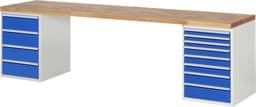 Zeige Details für Werkbank Modell 7822, B 3000xT 700xH 840mm, Buche-Massiv-Platte 40 mm Bild von Werkbank Modell 7822, B 3000xT 700xH 840mm, Buche-Massiv-Platte 40 mm